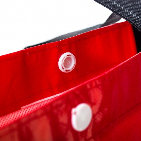 Weather Proof Printed Non-woven Bag with popper button - ref. RCD Mallorca Weather Proof Printed Non-woven Bag with popper button - ref. RCD Mallorca