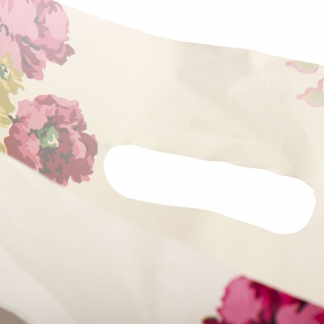 Full Colour MDPE Die Cut bag with Side Gusset ref. Joules Full Colour MDPE Die Cut bag with Side Gusset ref. Joules