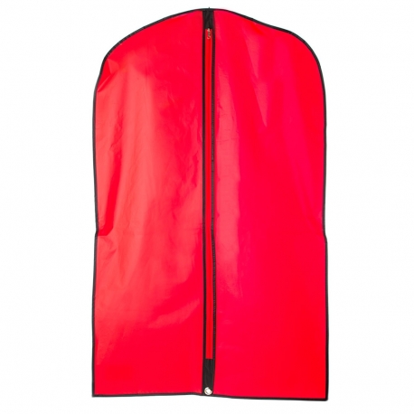 Plain Red and Black Garment Cover Plain Red and Black Garment Cover