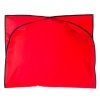 Plain Red and Black Garment Cover 