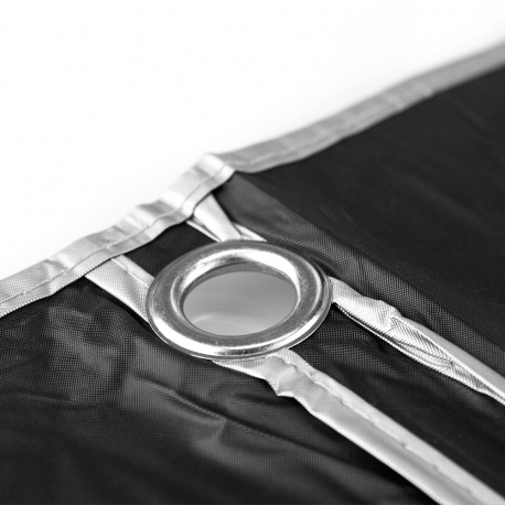 Black and Silver Garment Cover Black and Silver Garment Cover