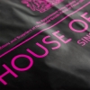 Pantone Matched Dye Cut Plastic Bag Ref. House of Fraser 