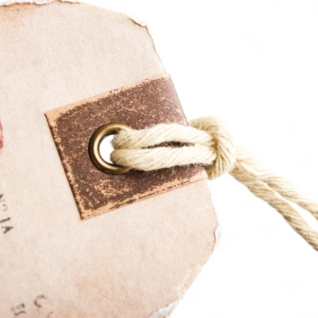 Two Toned Rigid Card Clothing Tag Ref. Allsaints Two Toned Rigid Card Clothing Tag Ref. Allsaints