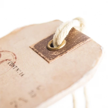 Two Toned Rigid Card Clothing Tag Ref. Allsaints Two Toned Rigid Card Clothing Tag Ref. Allsaints