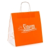 White Kraft Twisted Handle Bag Ref. Sinem