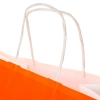 White Kraft Twisted Handle Bag Ref. Sinem