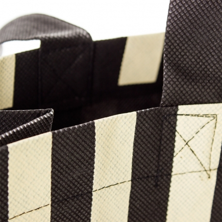 Non-Woven Flat Handle Carrier Bag Ref. Dixons Non-Woven Flat Handle Carrier Bag Ref. Dixons