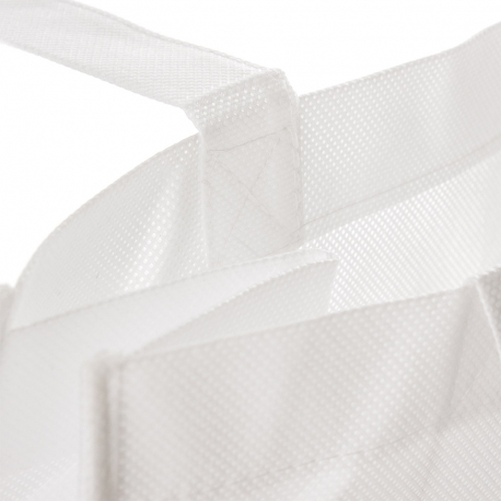 Non-Woven Flat Handle Carrier Bag Ref. The Hat Shop Non-Woven Flat Handle Carrier Bag Ref. The Hat Shop