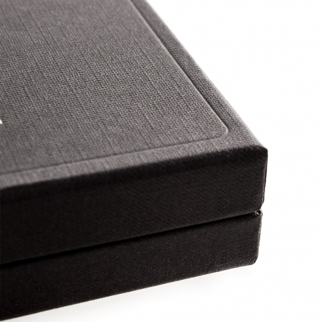 Two Piece Unlaminated Debossed Jewellery Box Ref. Bvlgari Two Piece Unlaminated Debossed Jewellery Box Ref. Bvlgari