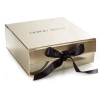 Flat Packed Gloss Laminated Ribbon Sealed Box Ref. Giorgio Armani 