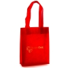 Red Non-Woven Flat Handle Carrier Bag - Ref. Tassengek