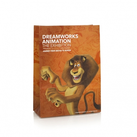 Full Colour Handleless Carrier Bag – Ref. DreamWorks Animation – Madagascar
