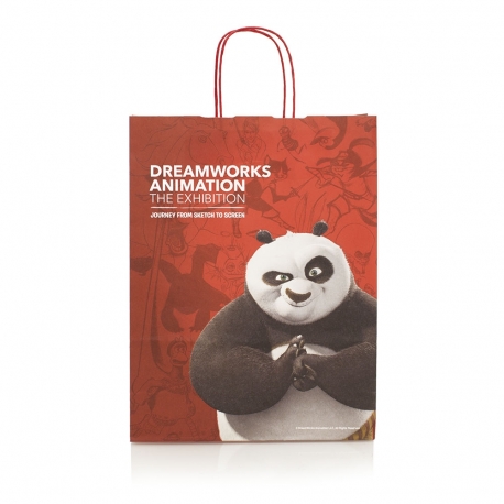 Full Colour Twisted Handle Carrier Bag – Ref. DreamWorks Animation – Kung Fu Panda