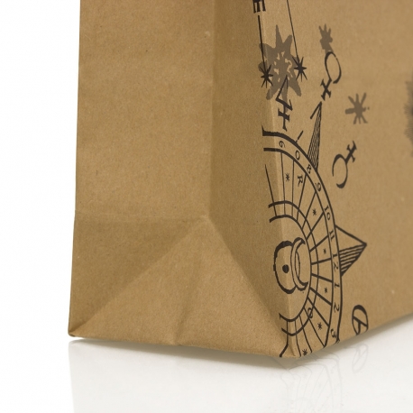 Printed Brown Handleless Paper Bags – Ref. Harry Potter Printed Brown Handleless Paper Bags – Ref. Harry Potter