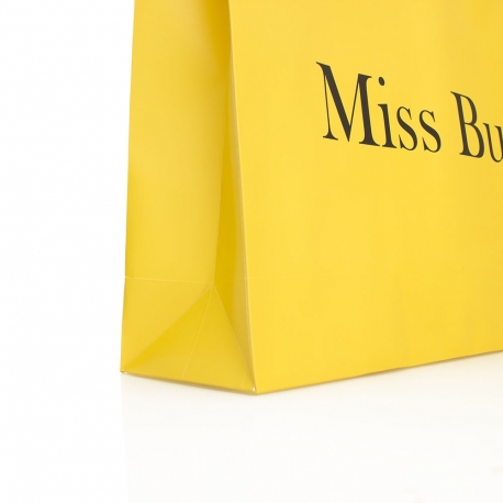 Matt Laminated Paper Carrier Bag – Ref. Miss Bush Matt Laminated Paper Carrier Bag – Ref. Miss Bush