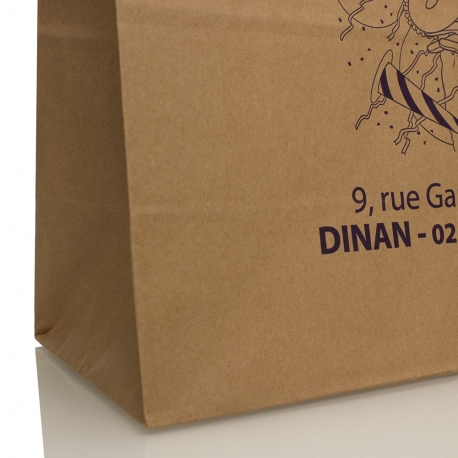 Uncoated Brown Kraft Bag Ref. Carnaval Uncoated Brown Kraft Bag Ref. Carnaval