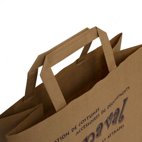Uncoated Brown Kraft Bag Ref. Carnaval Uncoated Brown Kraft Bag Ref. Carnaval