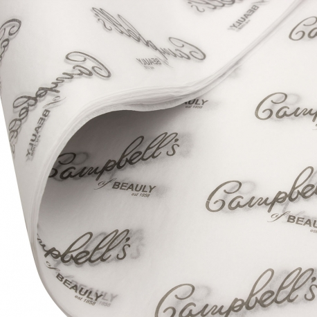 Bespoke Printed Tissue Paper- Ref. Campbell’s of Beauly