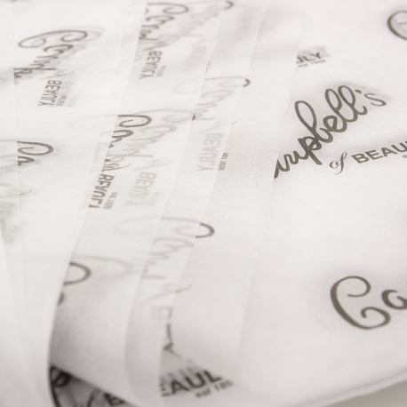 Bespoke Printed Tissue Paper- Ref. Campbell’s of Beauly