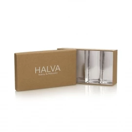 2 Piece Box with Food Grade Silver Card Insert – Ref. Halva 