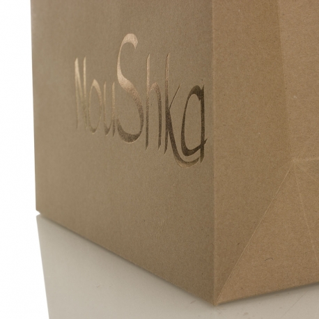 Brown Kraft Rope Handle Carrier Bag– Ref. NouShka Brown Kraft Rope Handle Carrier Bag– Ref. NouShka