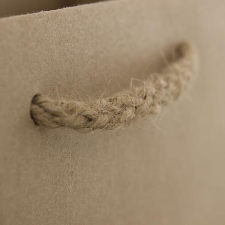 Brown Kraft Rope Handle Carrier Bag– Ref. NouShka Brown Kraft Rope Handle Carrier Bag– Ref. NouShka