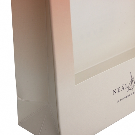 2 Colour Print Luxury Card Bag with PVC Window – Ref. Neäl & Wølf 2 Colour Print Luxury Card Bag with PVC Window – Ref. Neäl & Wølf