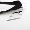 Black Grosgrain Ribbon Handle Carrier Bag– Ref. VAARA