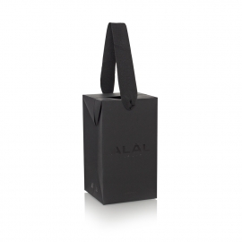 Grosgrain Ribbon Handle Paper Box Bag Ref ALAL