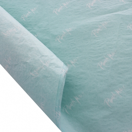 Printed Teal Tissue Paper - Ref. Ted Baker 
