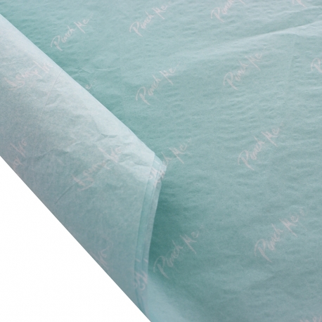 Printed Teal Tissue Paper - Ref. Ted Baker Printed Teal Tissue Paper - Ref. Ted Baker