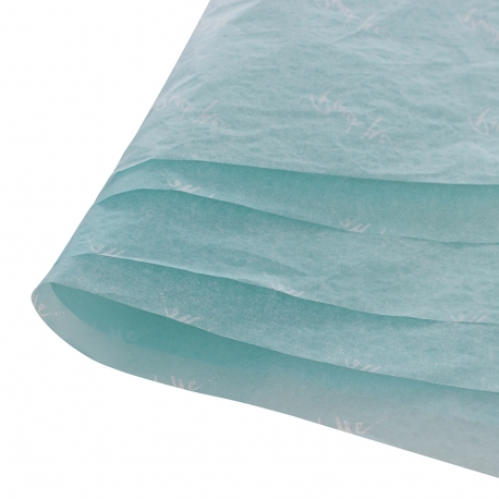 Printed Teal Tissue Paper - Ref. Ted Baker Printed Teal Tissue Paper - Ref. Ted Baker