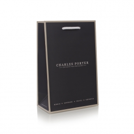 Luxury Paper Card Carrier Bag Ref Charles Porter