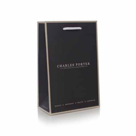  Luxury Paper Card Carrier Bag Ref. Charles Porter