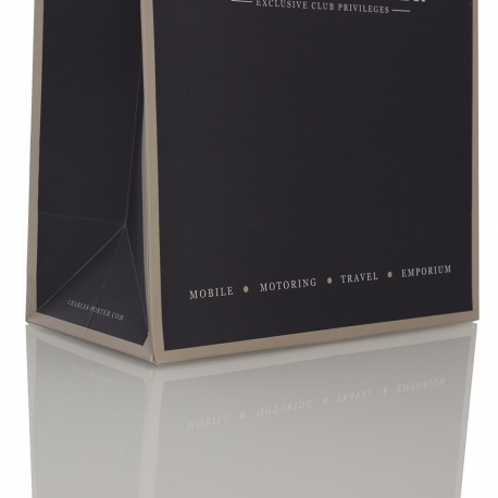 Luxury Paper Card Carrier Bag Ref. Charles Porter Luxury Paper Card Carrier Bag Ref. Charles Porter