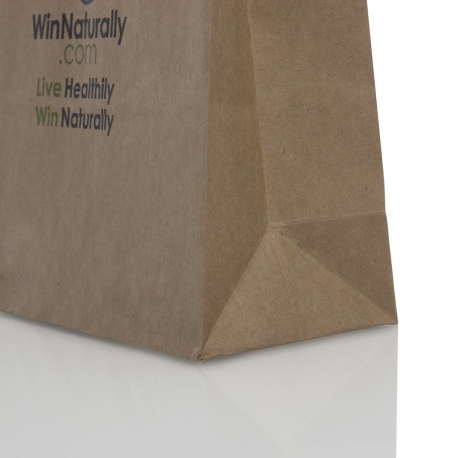 Brown Kraft Paper Bag Ref. Win Naturally Brown Kraft Paper Bag Ref. Win Naturally