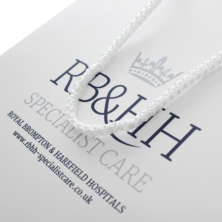 Luxury Paper Carrier Bag Ref. RB&HH Luxury Paper Carrier Bag Ref. RB&HH