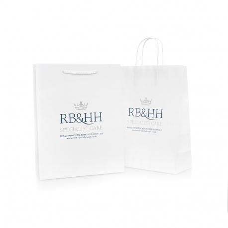 Luxury Paper Carrier Bag Ref. RB&HH Luxury Paper Carrier Bag Ref. RB&HH