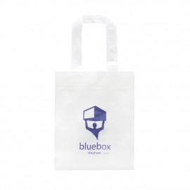  Bespoke Luxury Non-Woven Carrier Bag Ref Blue Box