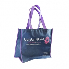 Printed Non-woven Polypropylene Bags - Medium Reusable Bags - Ref. Garden World