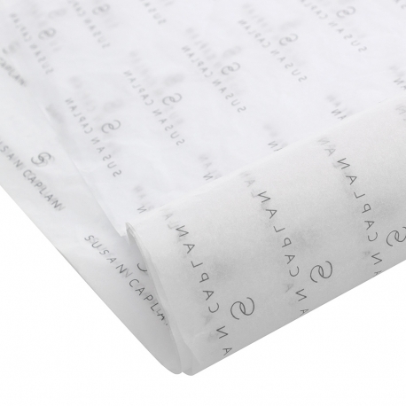 Bespoke Printed Tissue Paper Ref Susan Caplan. Bespoke Printed Tissue Paper Ref Susan Caplan.