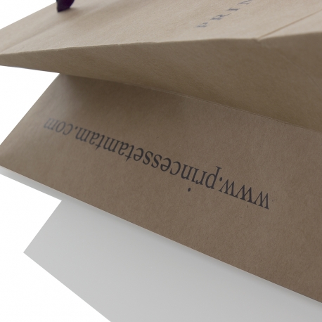 Luxury Print Kraft Paper Bag Ref Princesse Tam Luxury Print Kraft Paper Bag Ref Princesse Tam