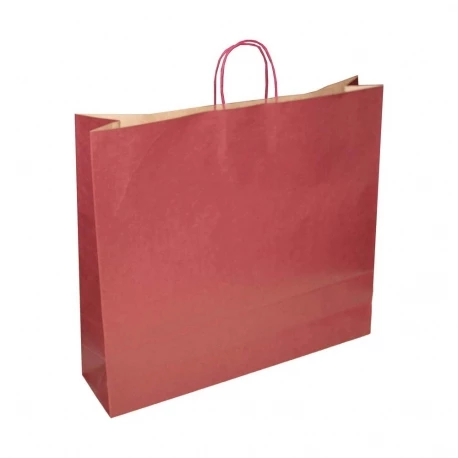 Burgundy Twisted Handle Paper Carrier Bags Burgundy Twisted Handle Paper Carrier Bags