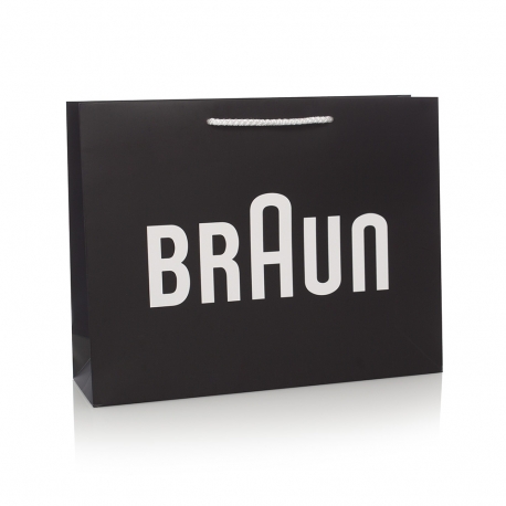Bespoke Printed Carrier Bag Ref. Braun Bespoke Printed Carrier Bag Ref. Braun