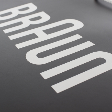 Bespoke Printed Carrier Bag Ref. Braun Bespoke Printed Carrier Bag Ref. Braun