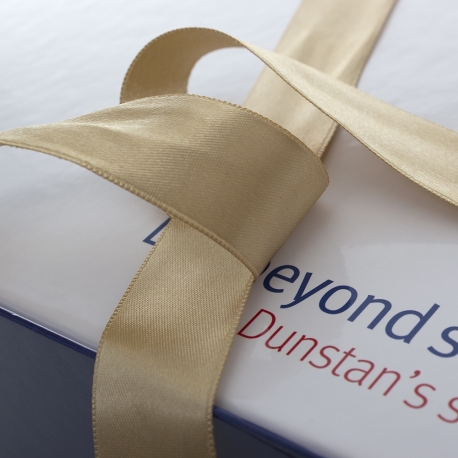 Bespoke Ribbon Seal Luxury Card Lunch Box Ref Blind Veterans Bespoke Ribbon Seal Luxury Card Lunch Box Ref Blind Veterans