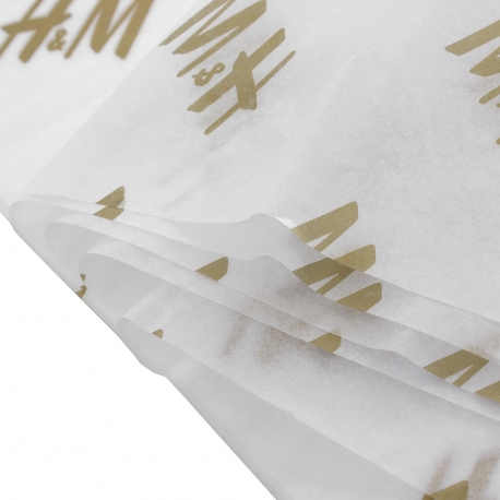 Luxury Bespoke Printed Tissue Paper Ref H&M Luxury Bespoke Printed Tissue Paper Ref H&M