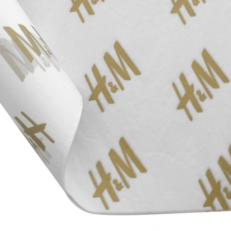 Luxury Bespoke Printed Tissue Paper Ref H&M Luxury Bespoke Printed Tissue Paper Ref H&M