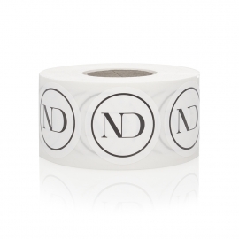 Luxury Bespoke Printed Stickers Ref Naked Dresses
