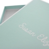 Luxury Bespoke Printed Scarf Box Ref Susan Elizabeth